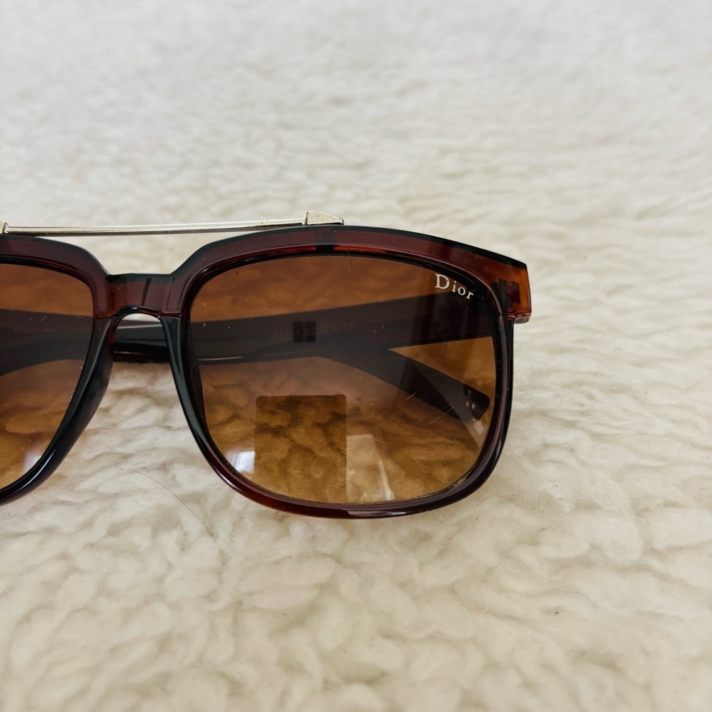 Christian Dior Brown Gradient Women Square Oversized Sunglasses - Picture 14 of 15